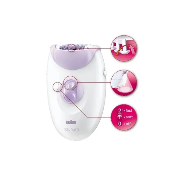 اپیلاتور-براون-سری-Silk-Epil-3-مدل-SE3000